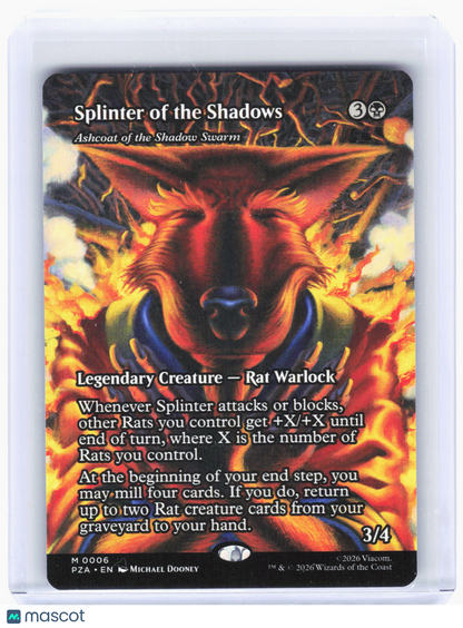 2024 Magic: TG—Splinter of the Shadows#6 PZA—Mythic Nonfoil (Borderless)