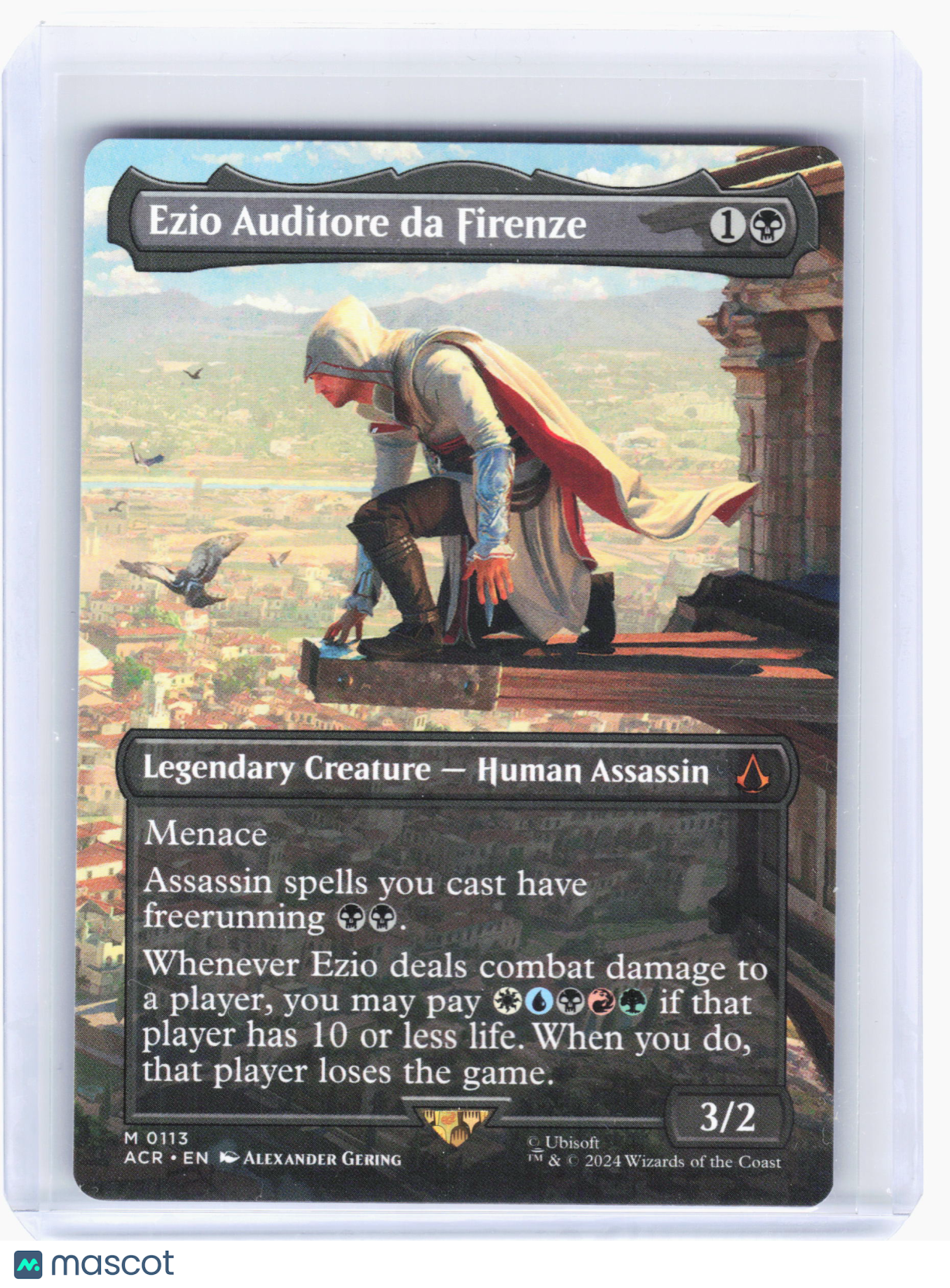 2024 Magic: TG—Ezio Auditore da Firenze #113 ACR—Mythic Nonfoil (Borderless)