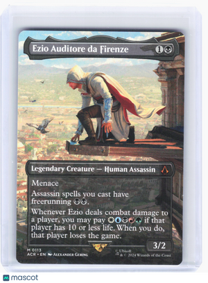 2024 Magic: TG—Ezio Auditore da Firenze #113 ACR—Mythic Nonfoil (Borderless)