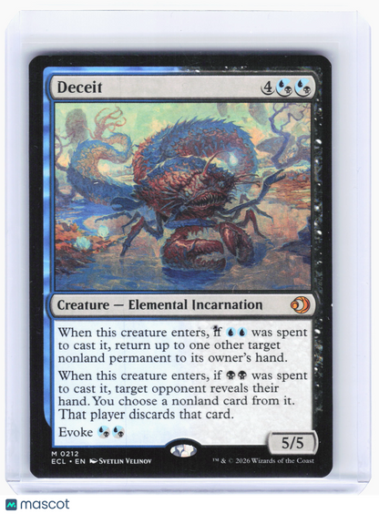 2024 Magic: The Gathering—Deceit #212 Lorwyn Eclipsed—Mythic Nonfoil