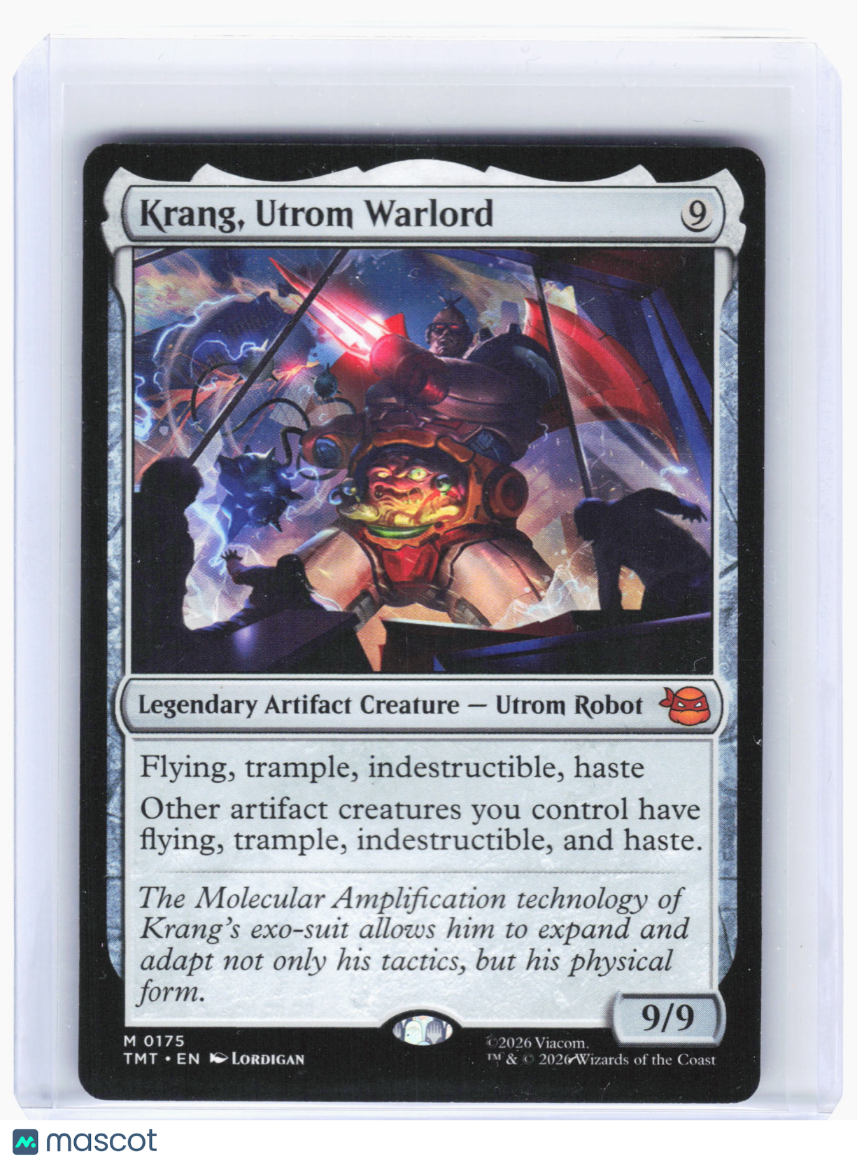 2024 Magic: The Gathering—Krang, Utrom Warlord #175 TMT—Mythic Nonfoil