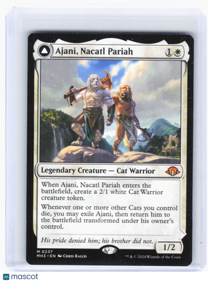 2024 Magic: TG—Ajani, Nacatl Pariah #237 MH3—Mythic Nonfoil (Double-Sided)
