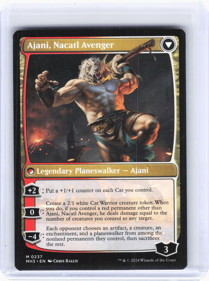 2024 Magic: TG—Ajani, Nacatl Pariah #237 MH3—Mythic Nonfoil (Double-Sided)