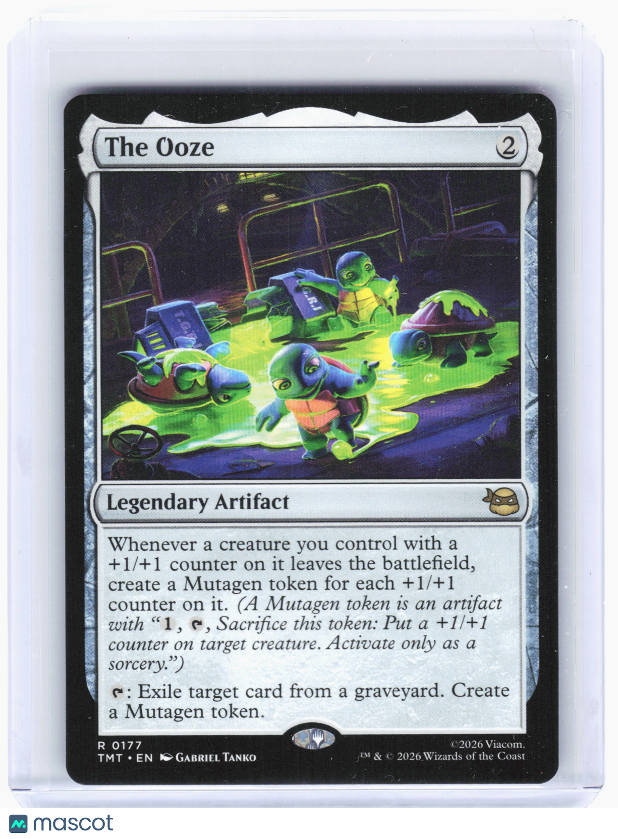 2024 Magic: TG—The Ooze #177 Teenage Mutant Ninja Turtles—Rare Nonfoil