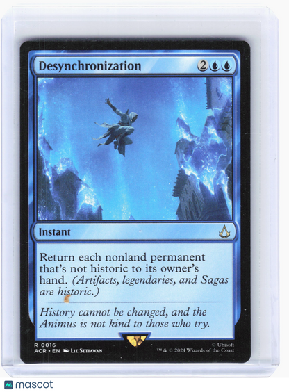 2024 Magic: The Gathering—Desynchronization #16 ACR—Rare Nonfoil