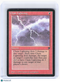 1994 Magic: The Gathering—Chain Lightning Legends—Common Nonfoil [Damaged]