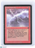 1994 Magic: The Gathering—Chain Lightning Legends—Common Nonfoil [Damaged]