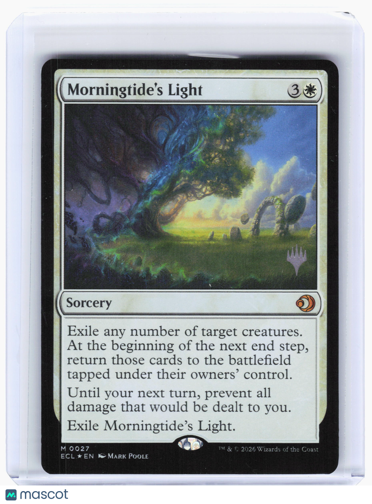 2026 MTG—Morningtide's Light #27 Promo Pack: Lorwyn Eclipsed—M Foil (Stamped)