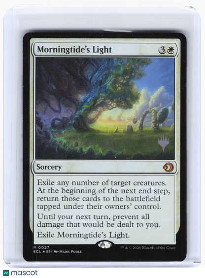 2026 MTG—Morningtide's Light #27 Promo Pack: Lorwyn Eclipsed—M Foil (Stamped)