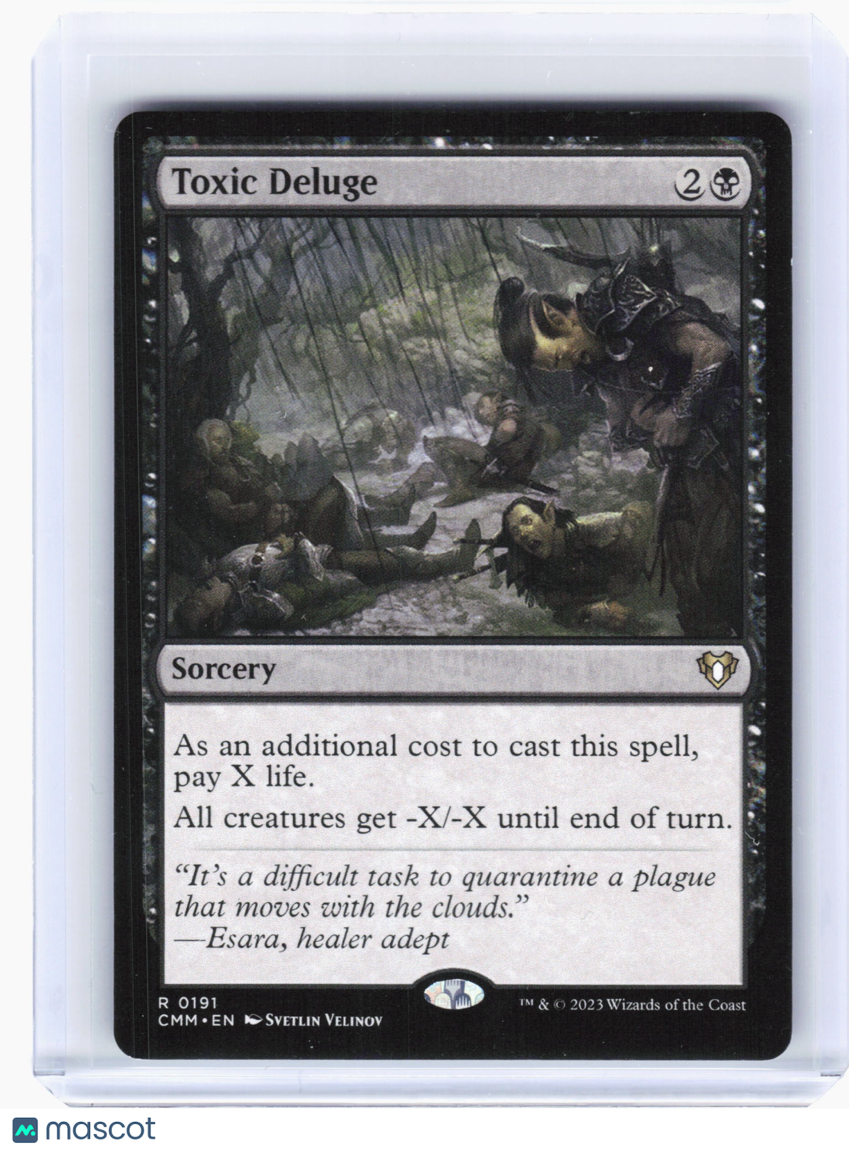 2023 Magic: The Gathering—Toxic Deluge #191 Commander Masters—Rare Nonfoil