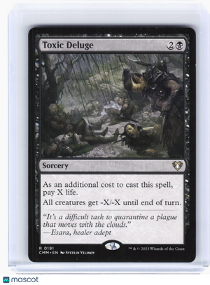 2023 Magic: The Gathering—Toxic Deluge #191 Commander Masters—Rare Nonfoil