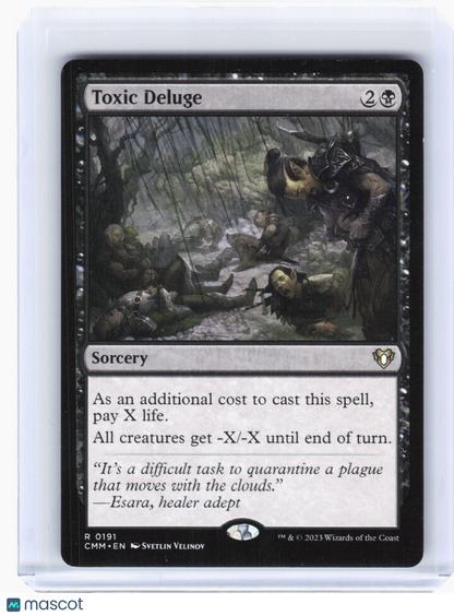 2023 Magic: The Gathering—Toxic Deluge #191 Commander Masters—Rare Nonfoil
