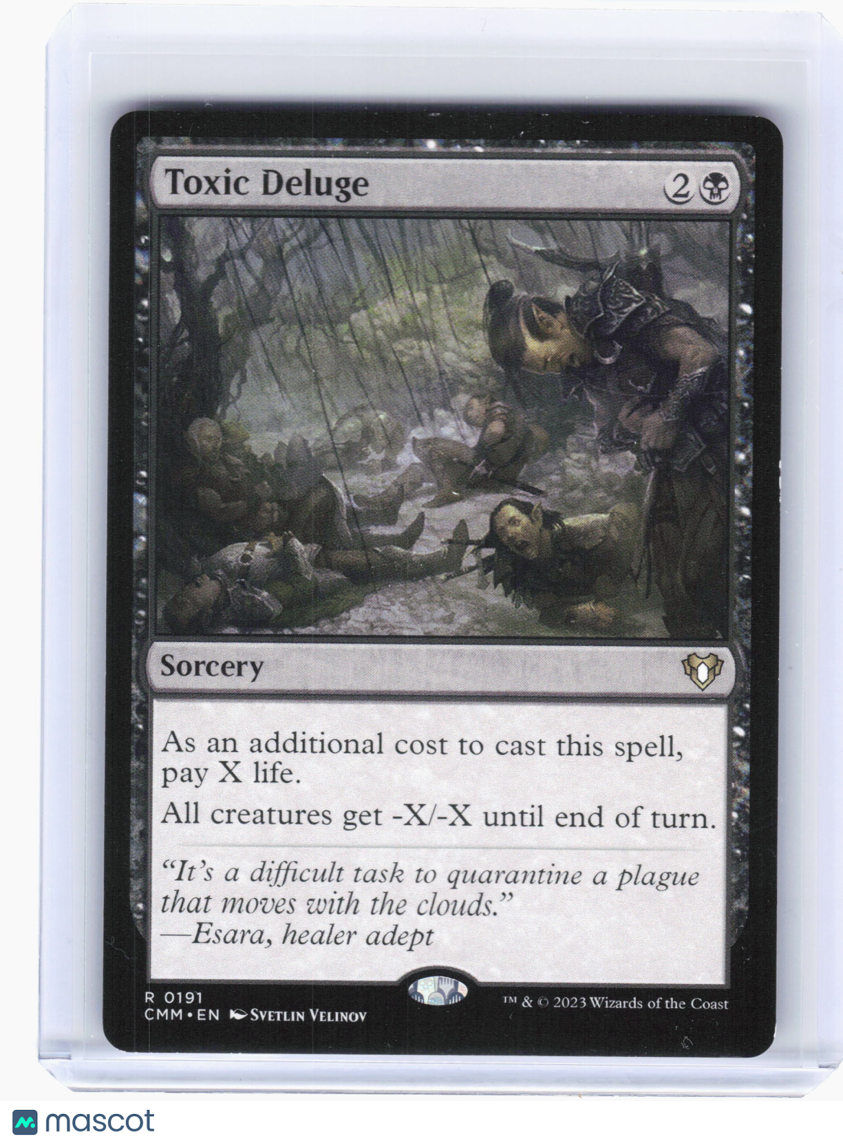2023 Magic: The Gathering—Toxic Deluge #191 Commander Masters—Rare Nonfoil
