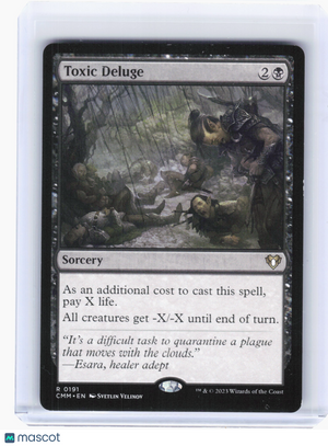 2023 Magic: The Gathering—Toxic Deluge #191 Commander Masters—Rare Nonfoil
