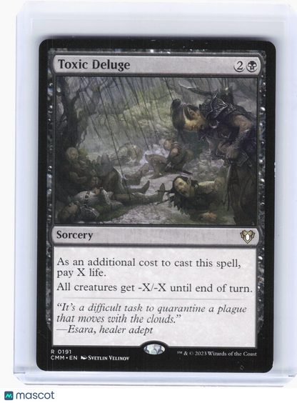 2023 Magic: The Gathering—Toxic Deluge #191 Commander Masters—Rare Nonfoil