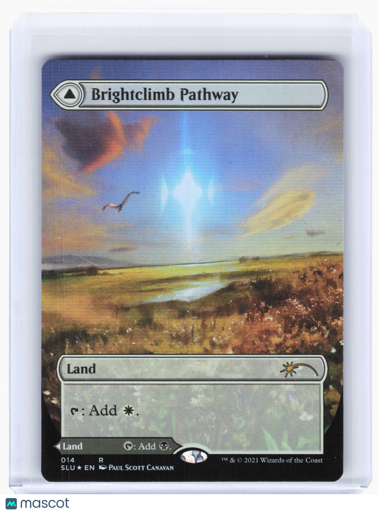 2021 MTG—Brightclimb Pathway #14 SLU—Rare Foil (Double-Sided) (Borderless)