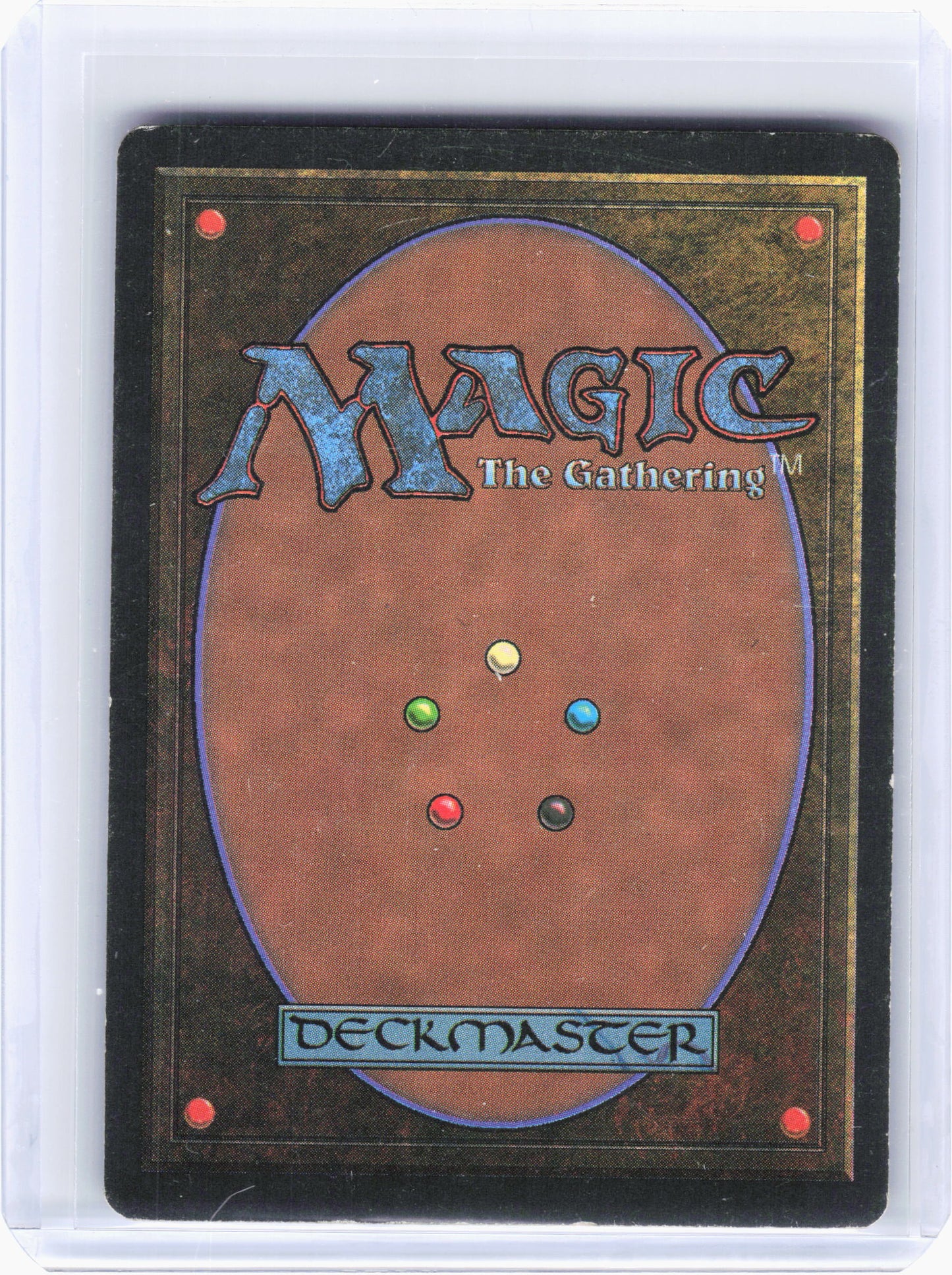 1994 Magic: The Gathering—Maze of Ith #117 The Dark—Uncommon Nonfoil [Damaged]