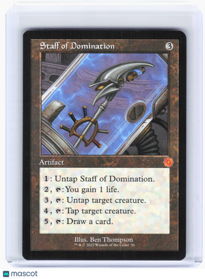 2022 Magic: The Gathering—Staff of Domination #56 BRR—Mythic Nonfoil