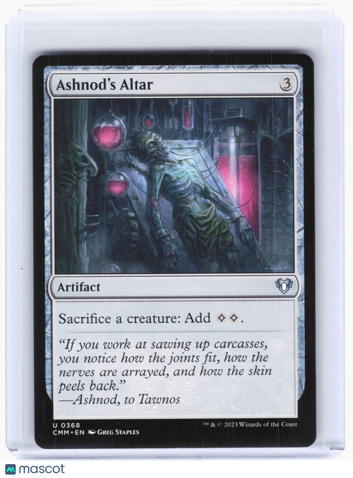 2023 Magic: The Gathering—Ashnod's Altar #368 Commander Masters—Uncommon Nonfoil