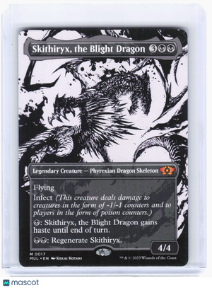 2023 Magic: TG—Skithiryx, the Blight Dragon #17 MUL—Mythic Mythic (Borderless)