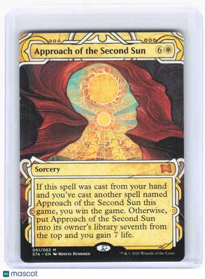2021 Magic: TG—Approach of the Second Sun #1 STA—Mythic Nonfoil (Showcase)