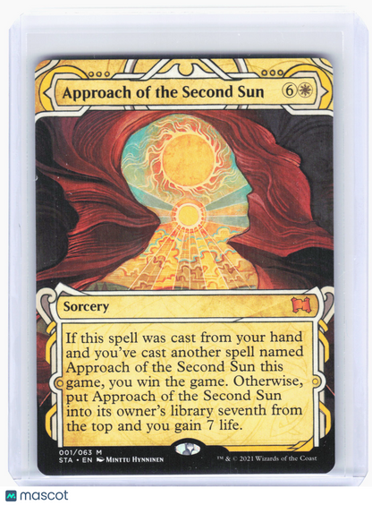 2021 Magic: TG—Approach of the Second Sun #1 STA—Mythic Nonfoil (Showcase)