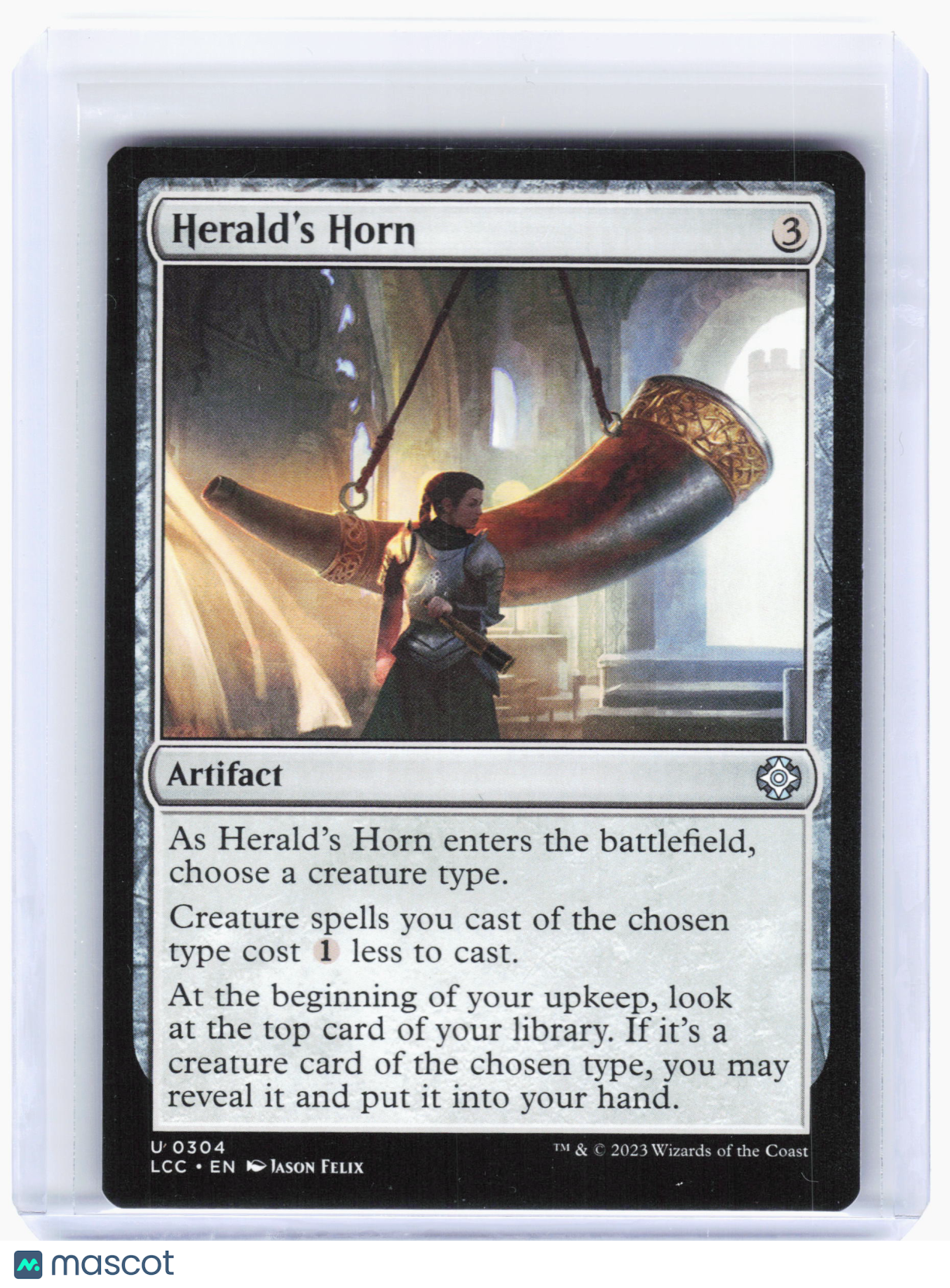 2023 Magic: The Gathering—Herald's Horn #304 LCC—Uncommon Nonfoil