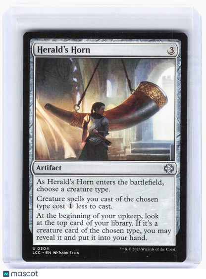 2023 Magic: The Gathering—Herald's Horn #304 LCC—Uncommon Nonfoil