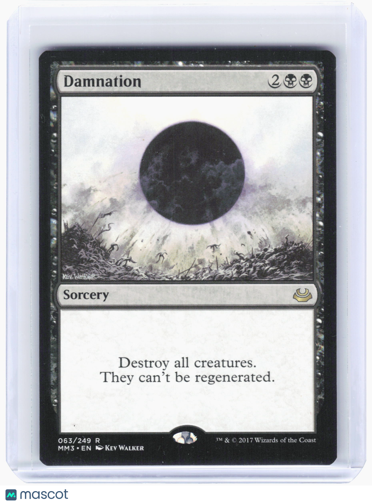 Magic: The Gathering—Damnation #63 Modern Masters 2017—Rare Nonfoil