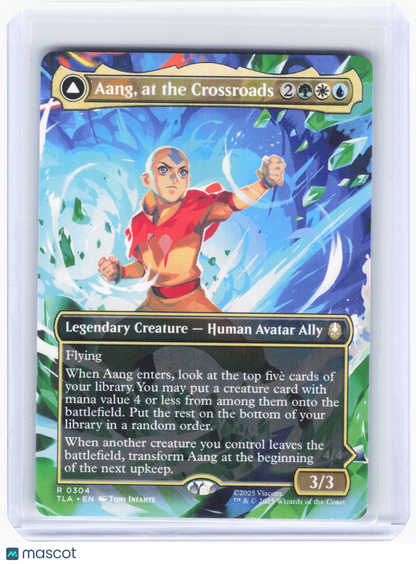 2025 Magic: The Gathering—Aang, at the Crossroads #304 TLA—Rare Nonfoil