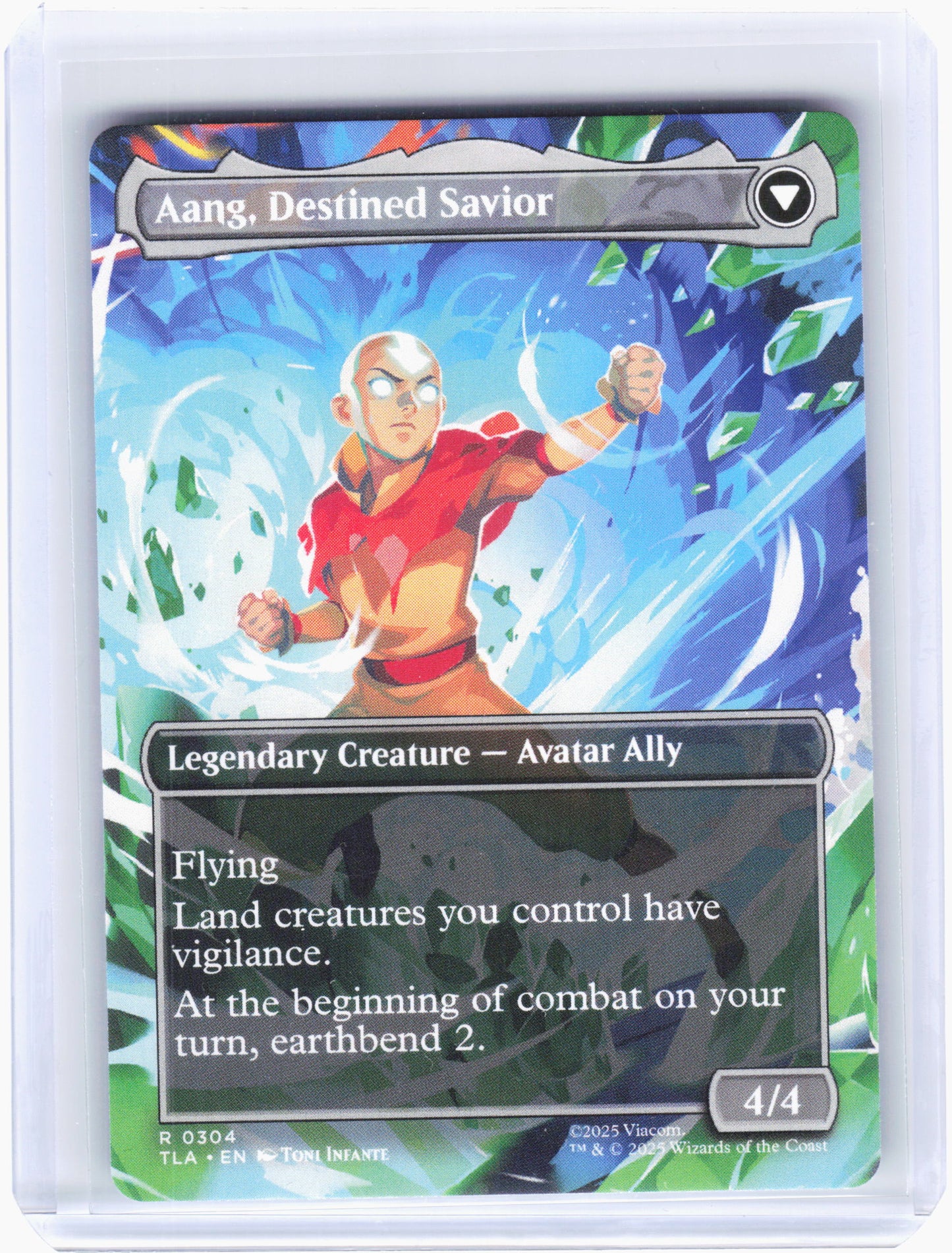 2025 Magic: The Gathering—Aang, at the Crossroads #304 TLA—Rare Nonfoil