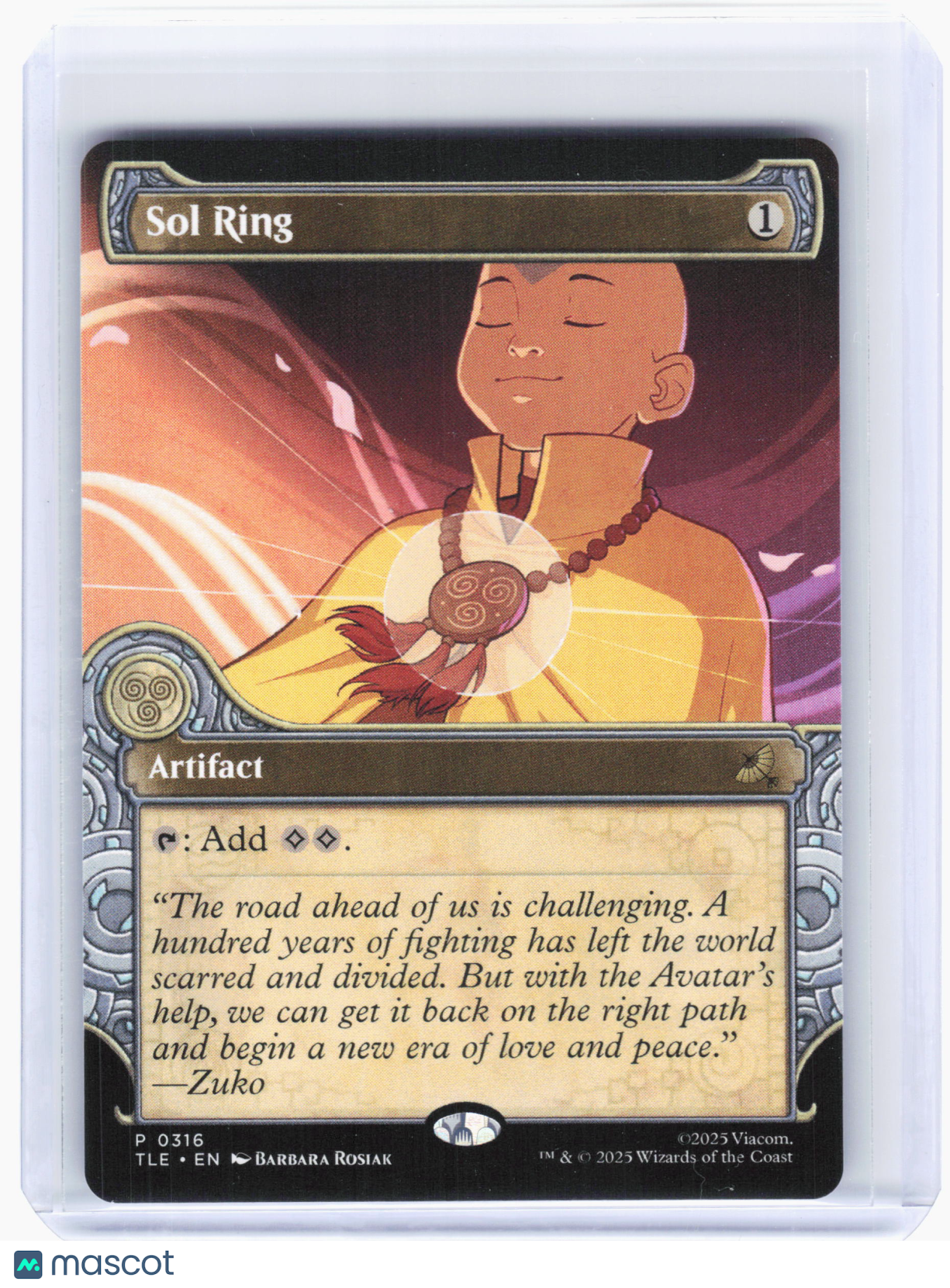 2025 Magic: The Gathering—Sol Ring #316 TLE—Promo Nonfoil (Showcase)