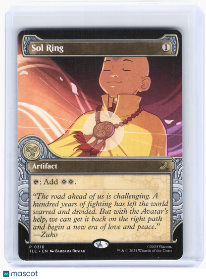2025 Magic: The Gathering—Sol Ring #316 TLE—Promo Nonfoil (Showcase)