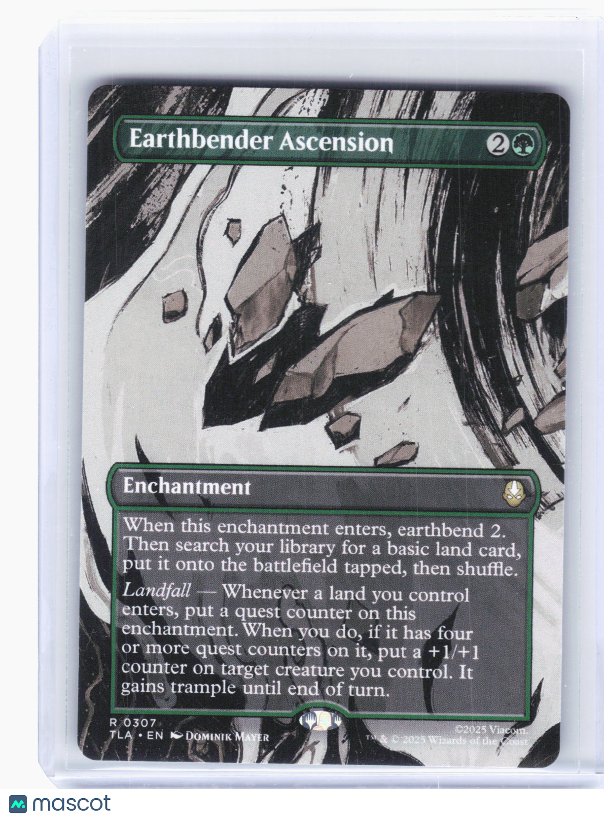 2025 Magic: TG—Earthbender Ascension #307 TLA—Rare Nonfoil (Borderless)