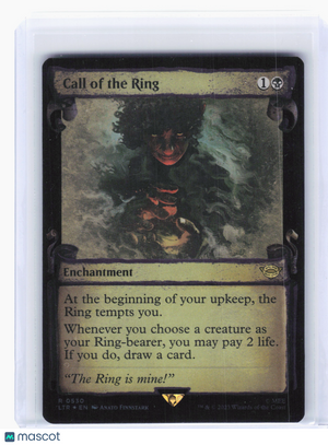 2023 Magic: The Gathering—Call of the Ring #530 LTR—Rare Foil (Showcase Scrolls)