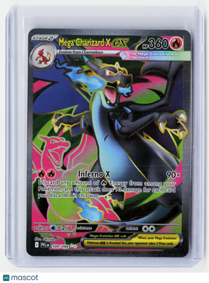 Pokemon—Mega Charizard X EX #109/94 Mega Evolution – Phantasmal Flames-  SAR