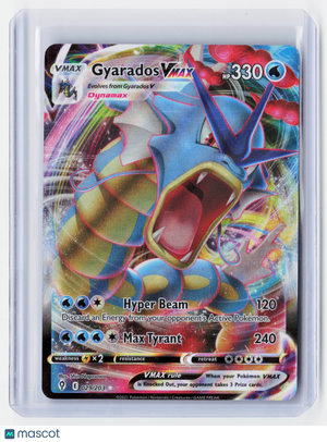 2021 Pokemon—Gyarados VMAX #029/203 Evolving Skies—Ultra Rare Holo