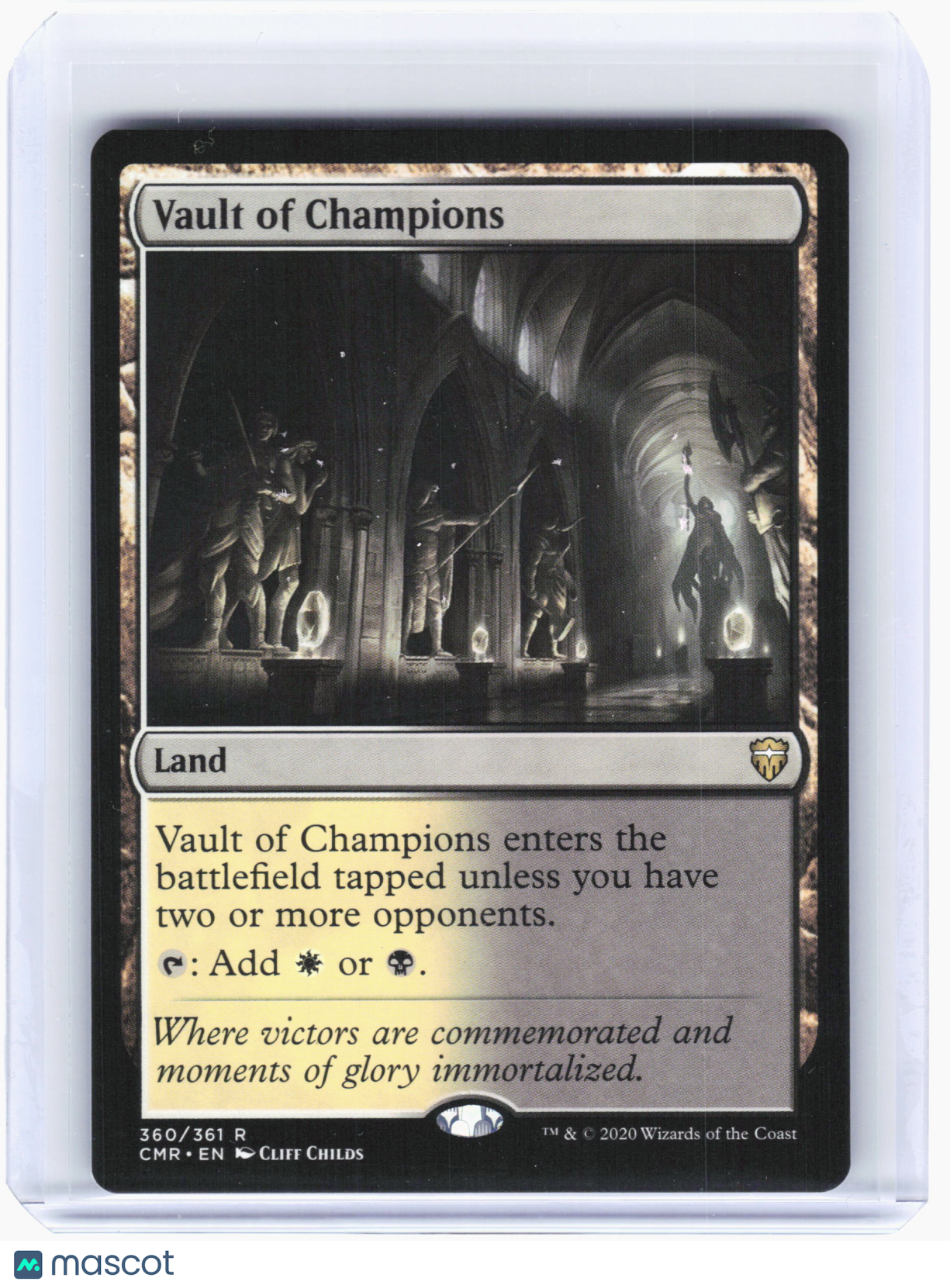 2020 Magic: The Gathering—Vault of Champions #360 Commander Legends—Rare Nonfoil