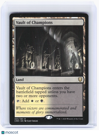 2020 Magic: The Gathering—Vault of Champions #360 Commander Legends—Rare Nonfoil