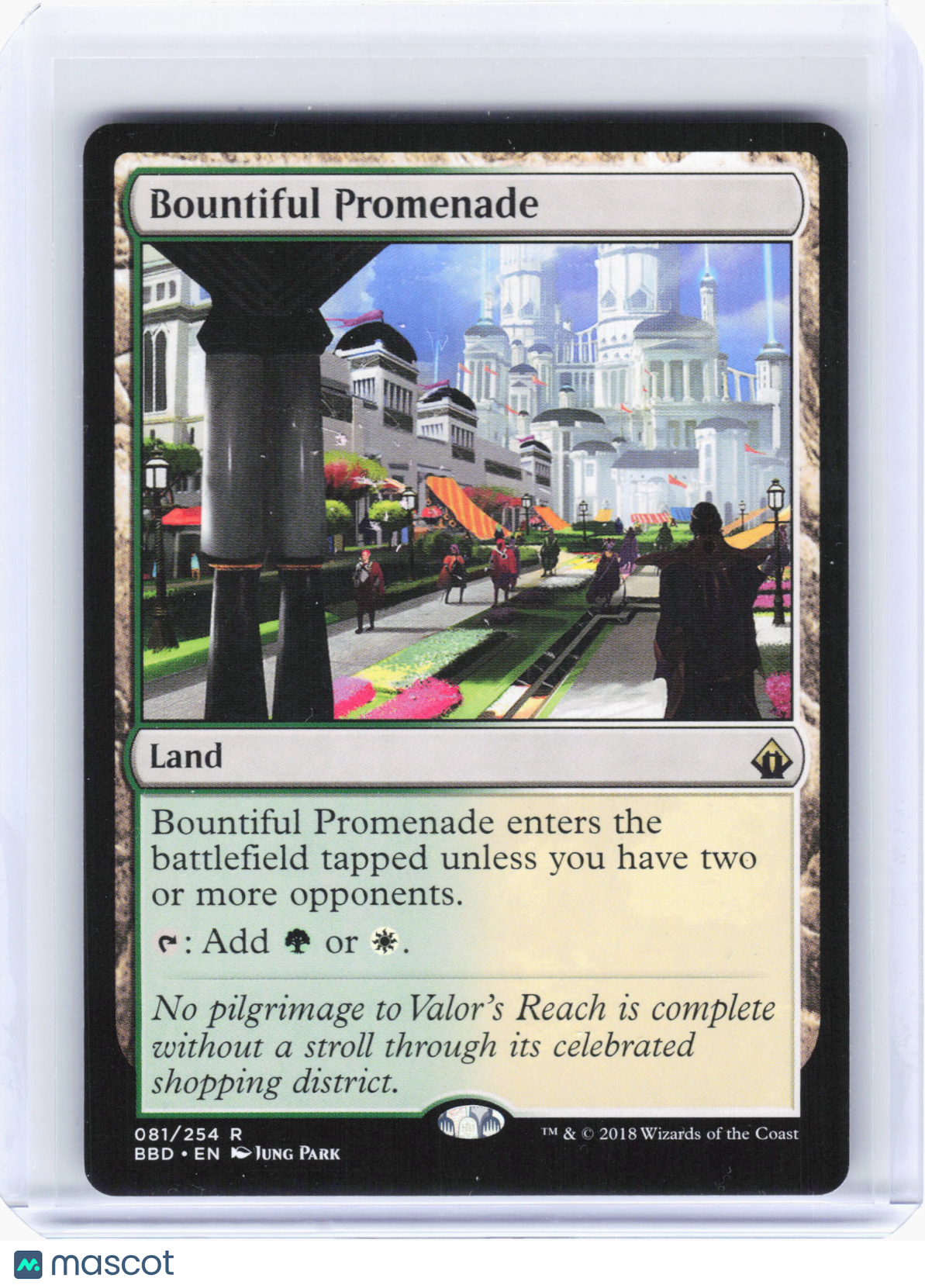 2018 Magic: The Gathering—Bountiful Promenade #81 Battlebond—Rare Nonfoil