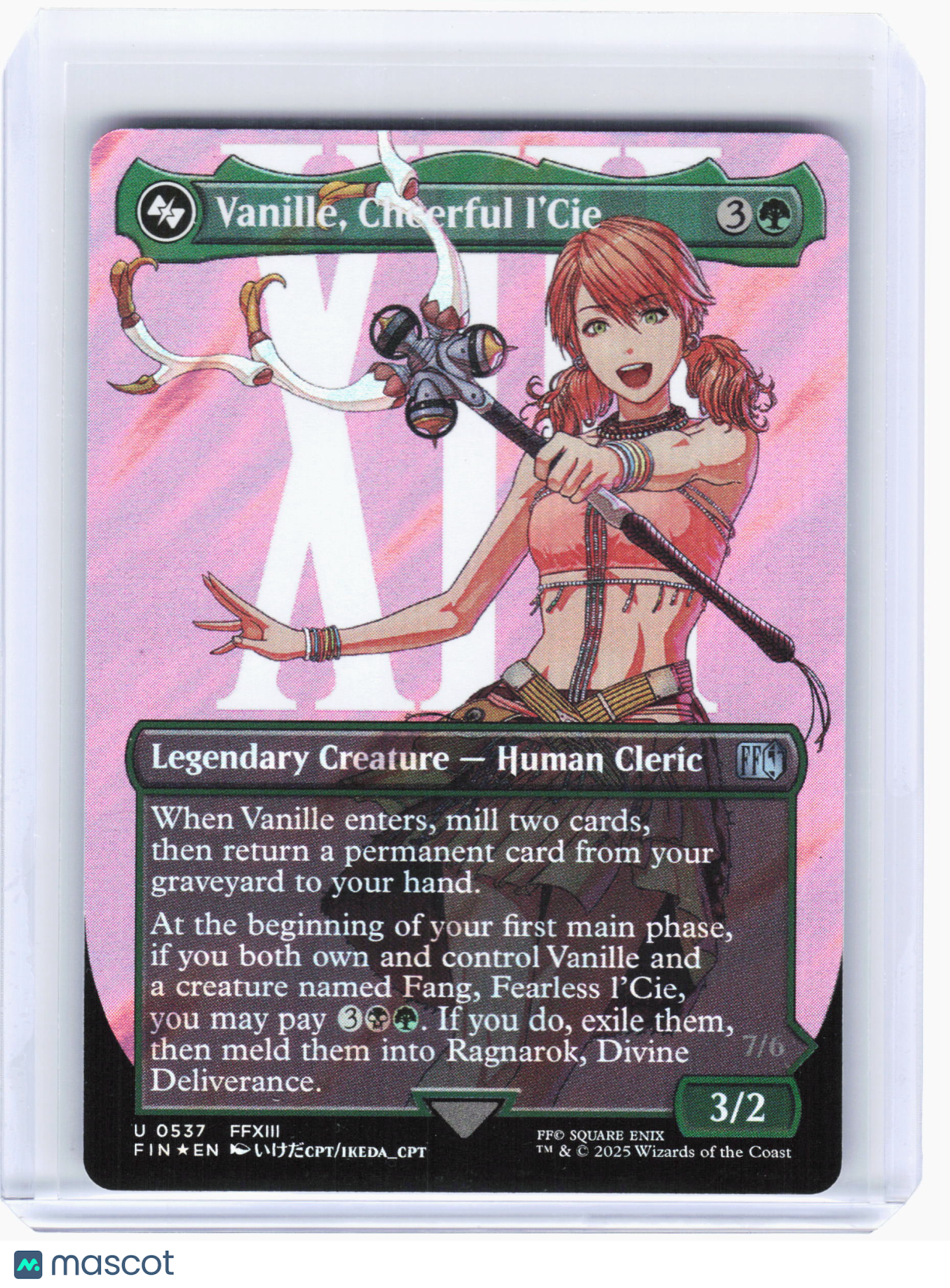 2025 Magic: TG—Vanille, Cheerful l'Cie #537 FIN—Uncommon Surge Foil (Borderless)