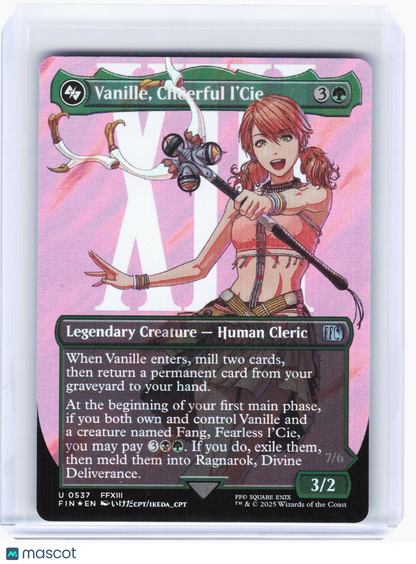 2025 Magic: TG—Vanille, Cheerful l'Cie #537 FIN—Uncommon Surge Foil (Borderless)