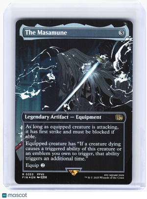 2025 Magic: The Gathering—The Masamune (Borderless) #353 FINAL FANTASY—Rare Foil