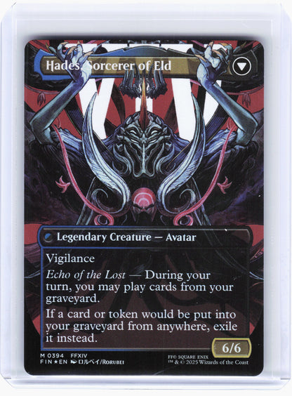 2025 Magic: TG—Emet-Selch, Unsundered (Borderless) #394 FIN—Mythic Foil