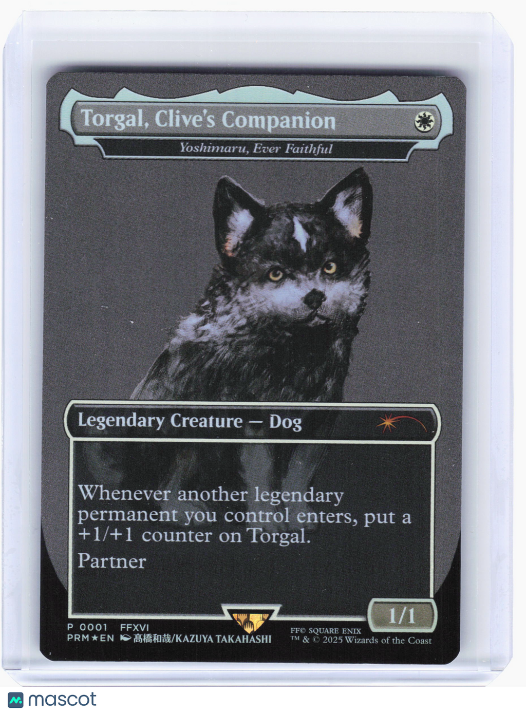 2025 Magic: TG—Torgal, Clive's Companion (Borderless) #1 MFP—Promo Foil