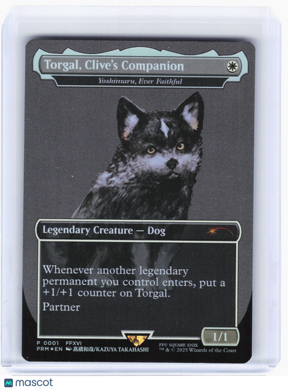 2025 Magic: TG—Torgal, Clive's Companion (Borderless) #1 MFP—Promo Foil