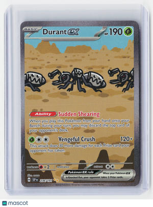 2024 Pokemon—Durant ex #226/191 Surging Sparks—Special Illustration Rare Holo