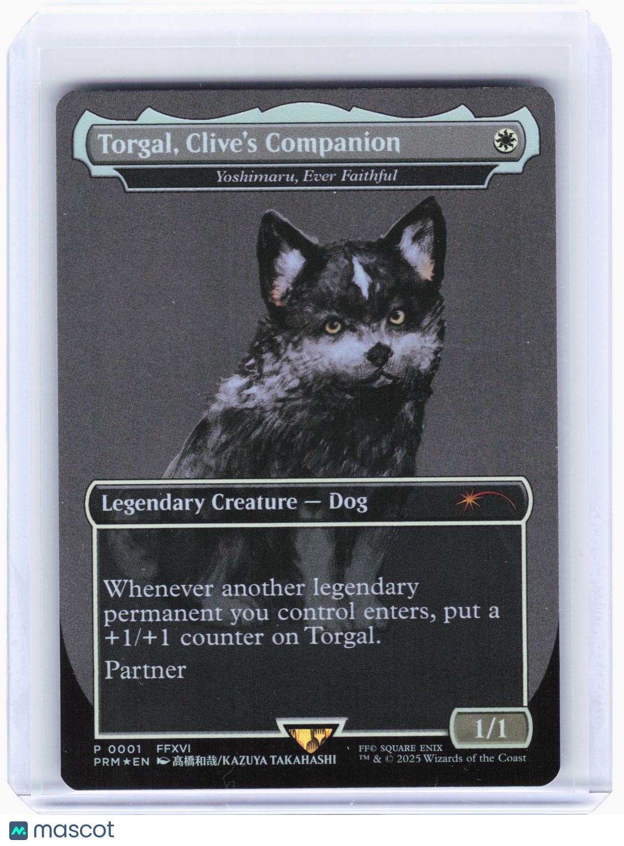2025 Magic: TG—Torgal, Clive's Companion (Borderless) #1 MFP—Promo Foil