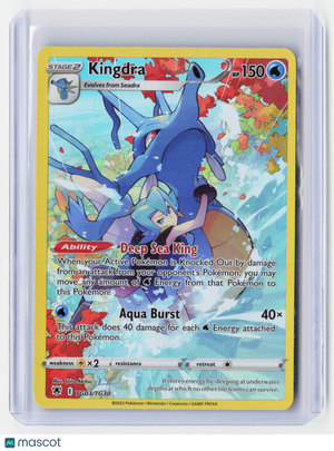 2022 Pokemon—Kingdra #TG03/TG30 Astral Radiance Trainer Gallery—Ultra Rare Foil