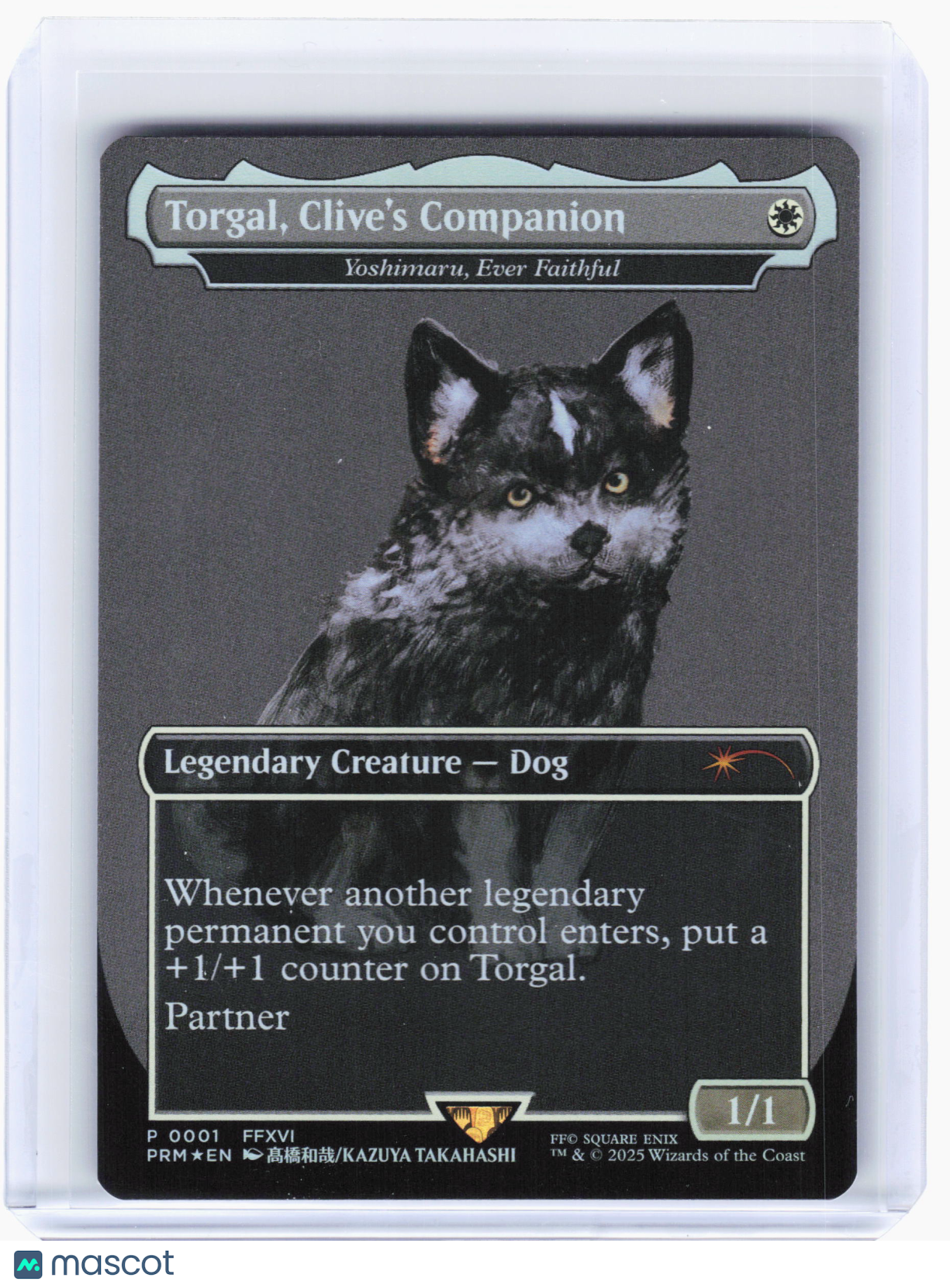 2025 Magic: TG—Torgal, Clive's Companion (Borderless) #1 MFP—Promo Foil